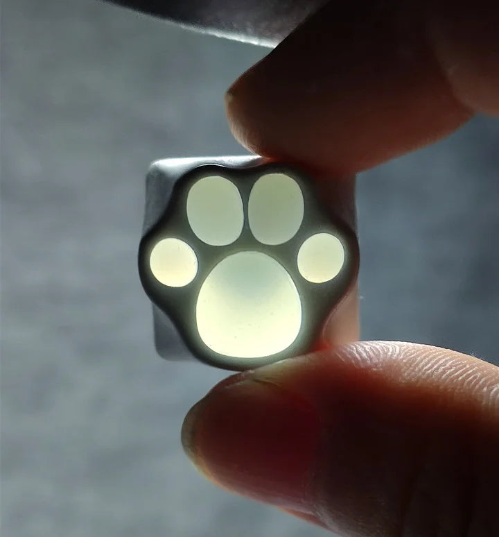 Cat Paws Keycaps For Mechanical Keyboard Animation Metal Custom Keycap Buttons Key Cap For Cherry Mx Switch Artisan keycaps