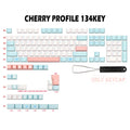 German French Italian Spain UK ISO GMK Noel PBT Dye Subb keycap Cherry Profile Keycaps set For QWERTZ AZERTY MX Keyboard Key Cap