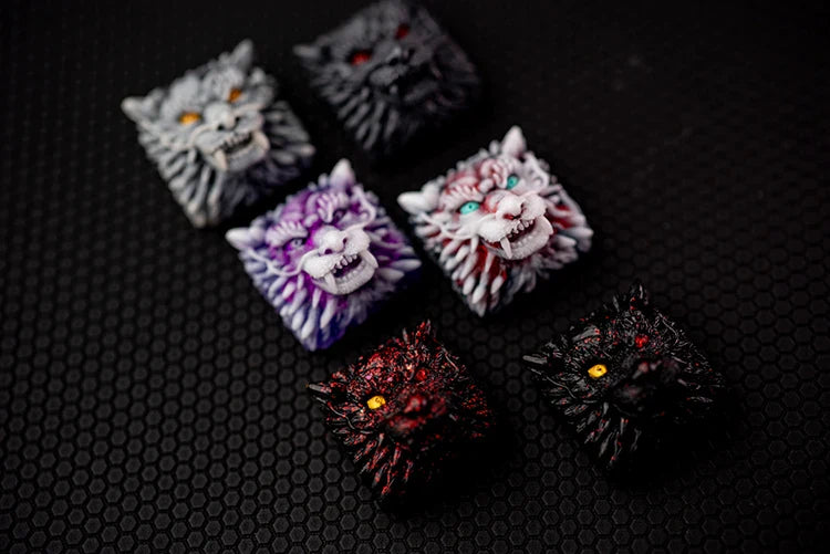 ECHOME Dragon Keycap 3D Resin Keycap for Mechanical Keyboard Custom Handmade Cool Key Cap Keyboard Accessories Decoration Gift