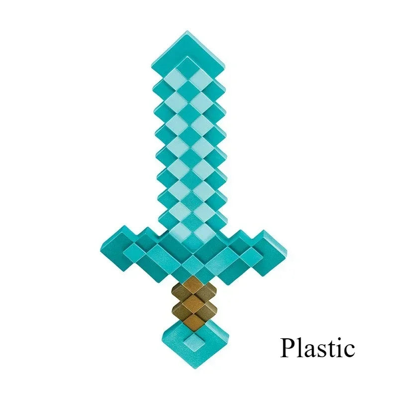 NEW Pixel Game Prop Models Torch and Color-changing Bottle Night Light Plastic Mineral Lamp Ornaments Holiday Party Gifts