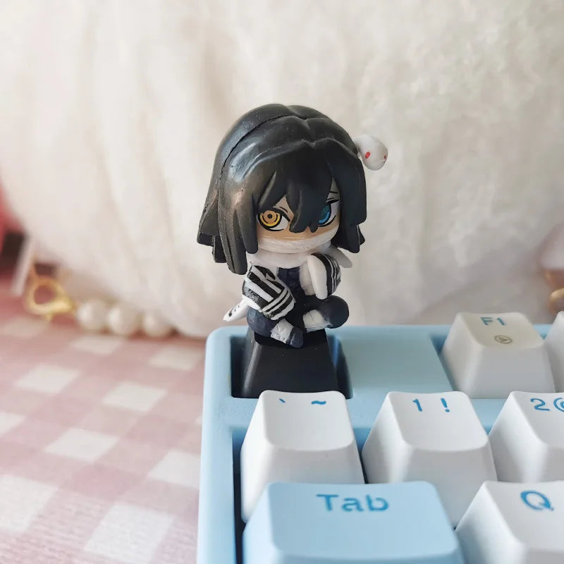 Demon Slayer Custom 3D Keycaps for Mechanical Keyboard - Cute Anime Game Accessories Decoration Gift