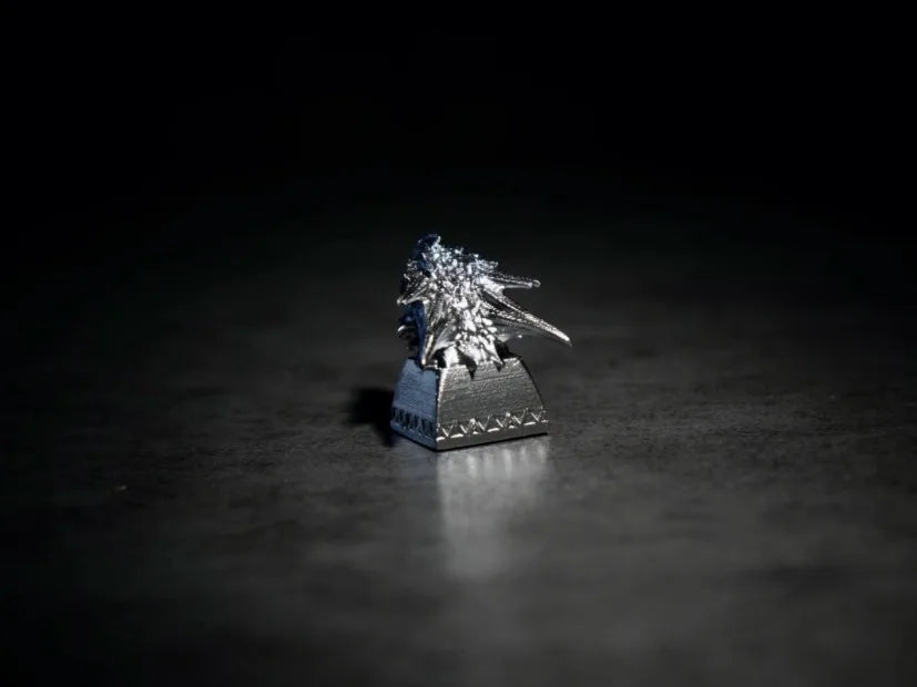 MonsterHunter Dragon Anime Artisan Point Keycaps 3D Customization Handmade Gaming Decoration KeyCap for Mechanical Keyboard Gift