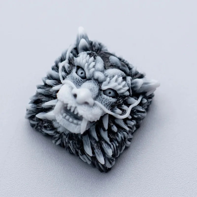 MiFuny Dragon Keycap 3D Handmade Resin Keycaps for Mechanical Keyboard Custom Cool Key Cap Keyboard Accessories Decoration Gift