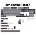 Apollo Theme XDA Keycap German French Spain iso Key Dye Sub Keycaps For TKL87 GMMKPRO 7u Spacebar AZERTY Keyboard Cap Custom Set