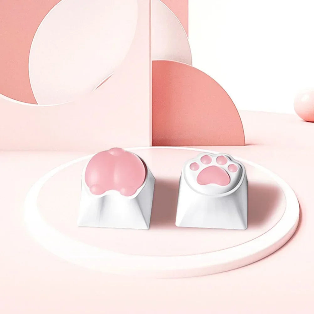 4Pcs 3D PC Replace for Cherry MX Gaming Mechanical Keyboard Keycap Keys Anime Custom Key Caps Cute Soft Cartoon Keycaps