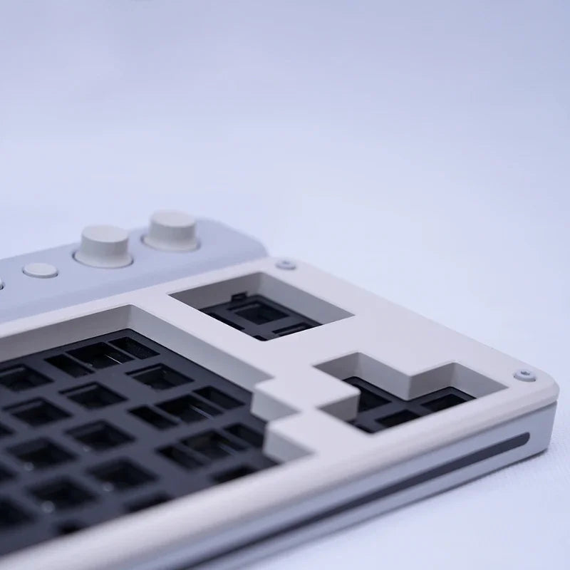 TAC T2 Keyboard Kit Wired Custom CNC Baked Enamel Electrophoresis 65% Configuration Ship Shell Structure PC Positioning Board