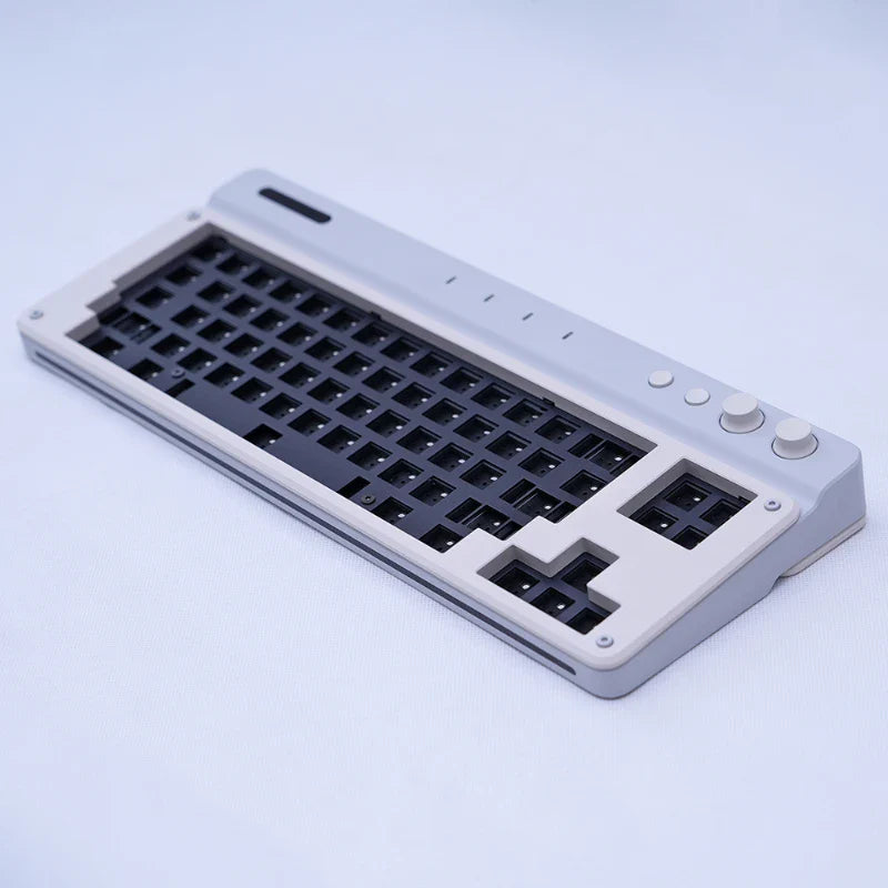 TAC T2 Keyboard Kit Wired Custom CNC Baked Enamel Electrophoresis 65% Configuration Ship Shell Structure PC Positioning Board