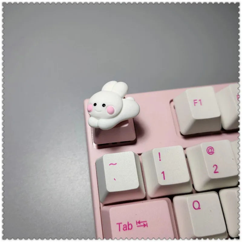 Cartoon Cute DIY Keycaps Esc Mechanical keyboard Caps Cherry Mx Lovely Personalized Custom Key Cap Gamer