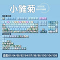 MDA Cartoon Personalized Keycap Set PBT Large Set Creative for MX Switch 60/84/90/104/108 Gaming Mechanical Keyboards