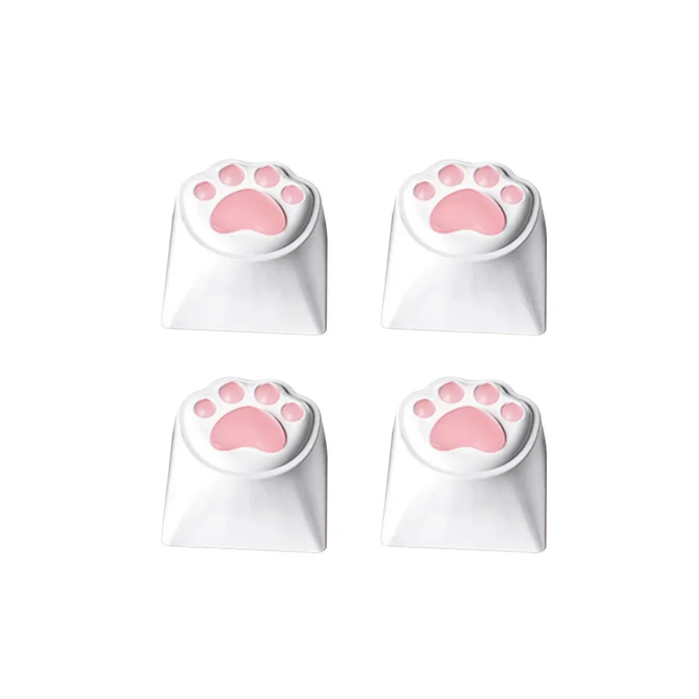 4Pcs 3D PC Replace for Cherry MX Gaming Mechanical Keyboard Keycap Keys Anime Custom Key Caps Cute Soft Cartoon Keycaps