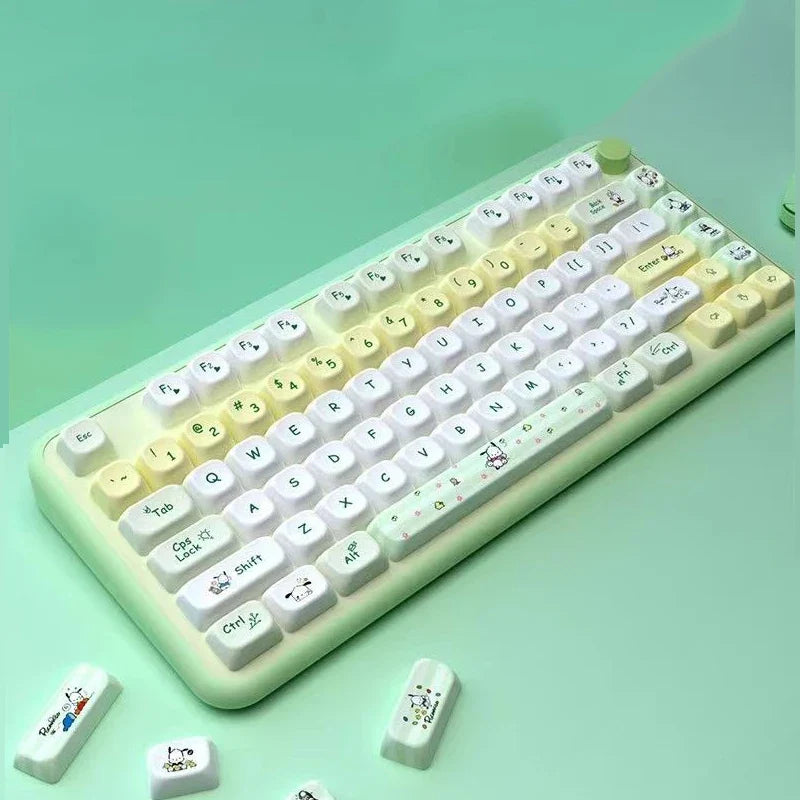 MOA Profile PBT Dyesubbed Keycaps for Cherry MX Switches on 61 63 64 68 75 84 87 96 98 100 104 108 Mechanical Keyboards