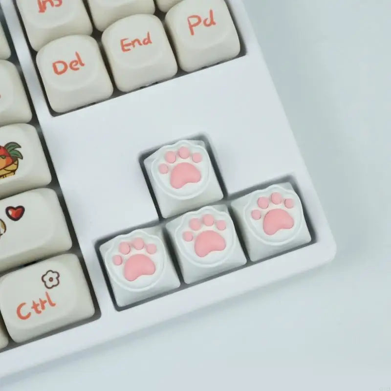 CORA Eye-Catching Animal Claw Keycap for Gaming Keycaps Sublimations Dyes Technology