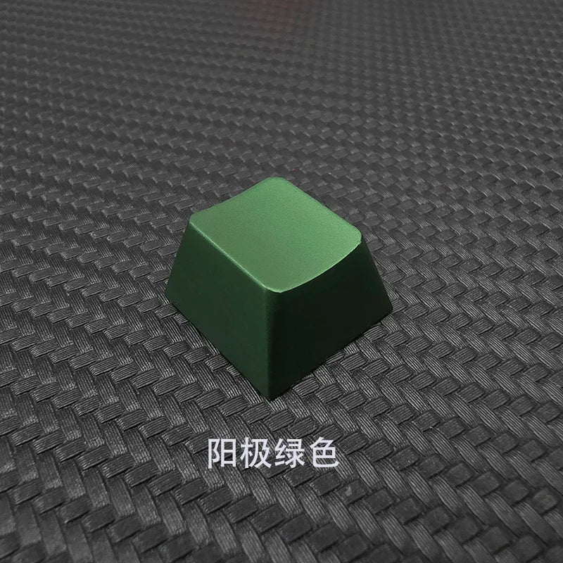Glass Heart Keycap Custom Point Aluminum Alloy Color Glass Artisan Key Cap Cherry Profile MX Switch Mechanical Keyboard Keycap