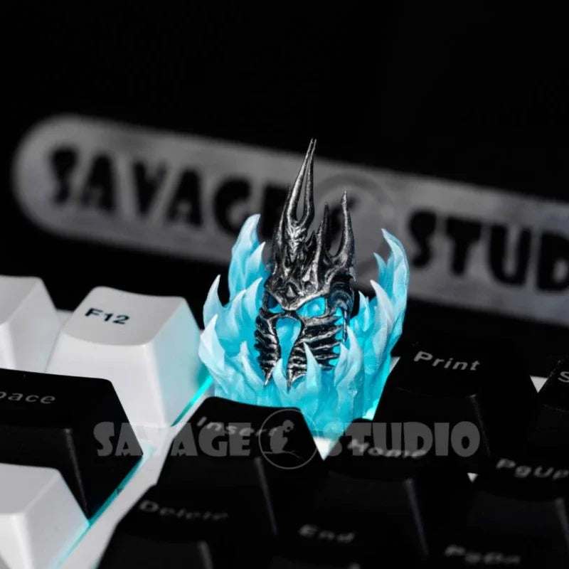 World of Warcraft Frostmourne Anime Keycaps Custom Key Caps for Mechanical Keyboard Caps Korean Keycap PC Game Peripheral Gifts