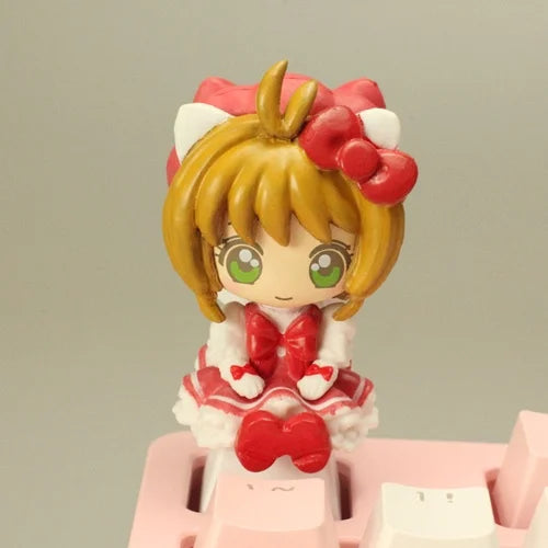 Cute Cartoon Melody Single Keycap for Cherry Mechanical Keyboard Personalized Handmade Keycap Keyboard Decoration