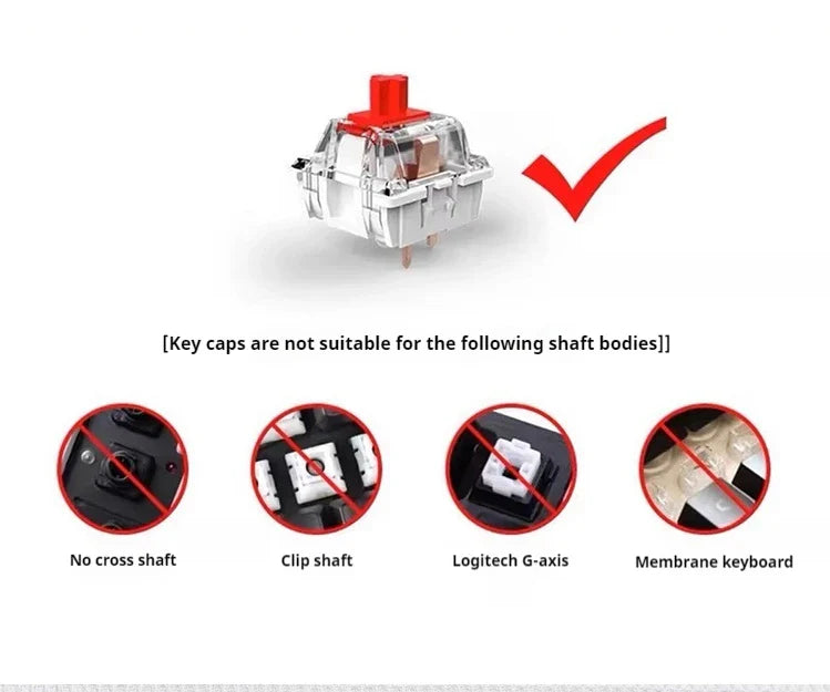 Customized Keycap Cute Kindergarten Theme 133/141 Key Eoa Height Pbt Five Sided Heat Sublimation Cartoon Mechanical Keyboard Cap