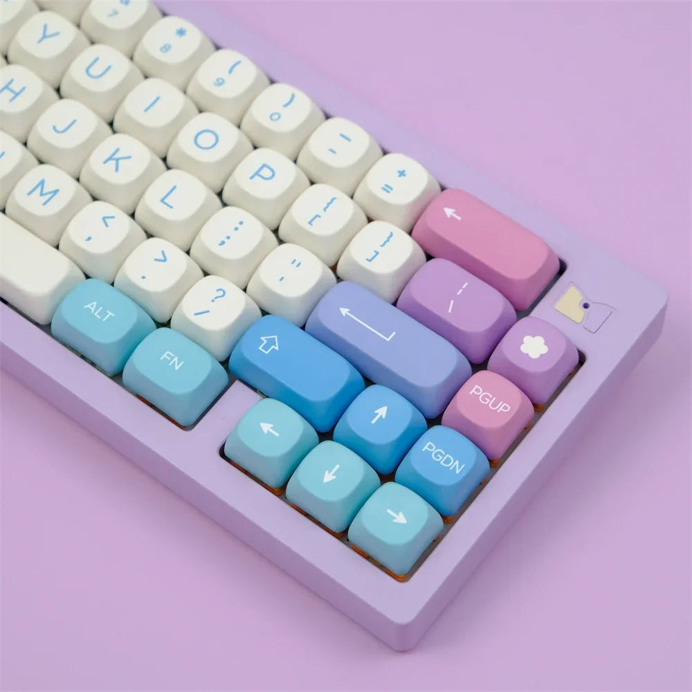 PBT Keycap 129 Key Fairy Keycaps MOA Profile Dye Sublimation Keycap For Gaming Mechanical Keyboard Keycap MX Switch MOA Key Caps