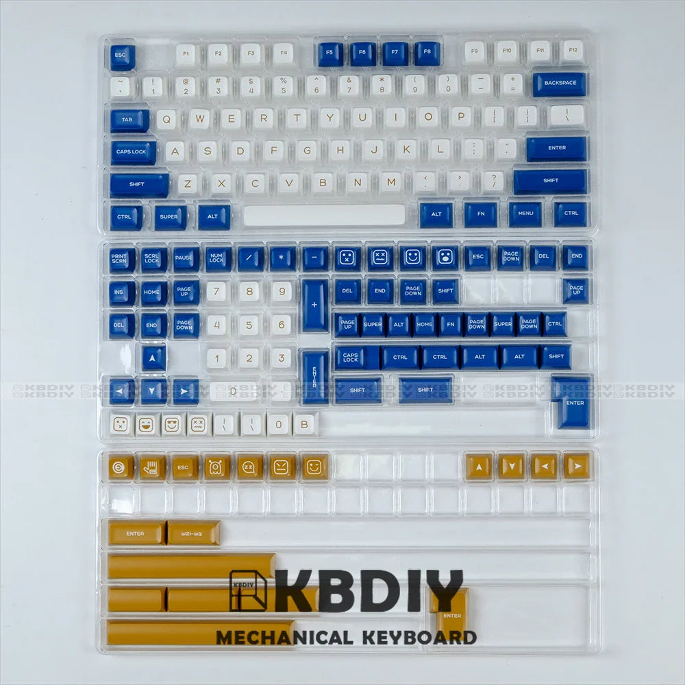 KBDiy GMK Monster Keycaps Custom PBT SA Profile 160 Key Caps ISO Mechanical Keyboard Keycap for MX Switches GMK67 G500 84/87/96