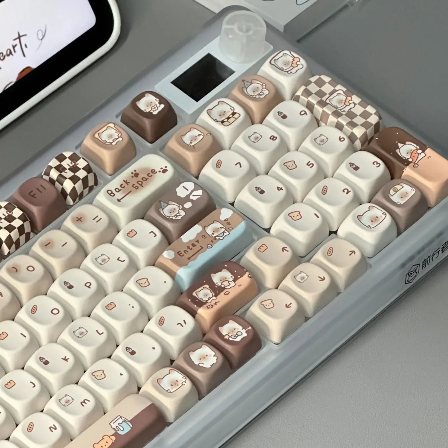 MOA Profile Keycap Cute Keycap Customization Gift PBT Keycaps 131 Keys COOL Cap Dye-Sub Mechanical Keyboard Keycap MX Switch