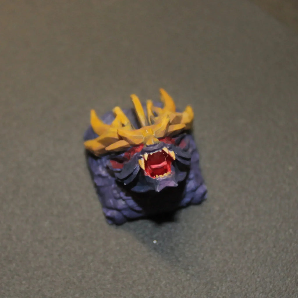 Monster Hunter Themed Keycaps Gore Magala/Acid Glavenus Personalized Mechanical Keyboard Keycaps Cartoon 3D Resin Artist Keycaps