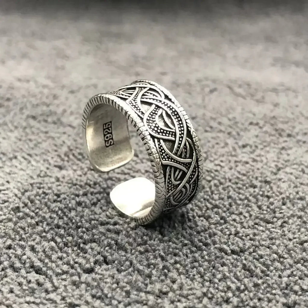Punk Trend Spider Insect Open Adjustable Ring Men Street Hip Hop Fashion Cool Jewelry Boy Gift