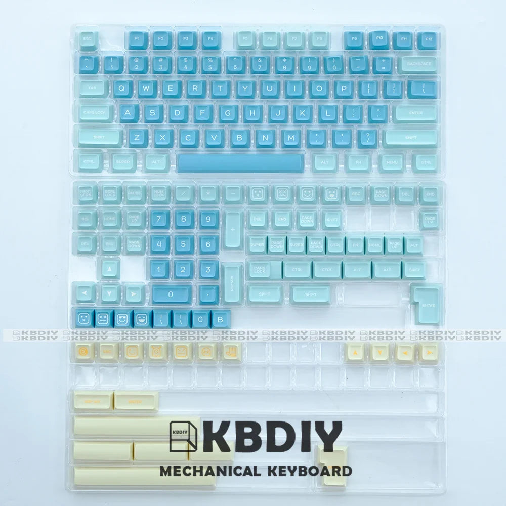 KBDiy GMK Monster Keycaps Custom PBT SA Profile 160 Key Caps ISO Mechanical Keyboard Keycap for MX Switches GMK67 G500 84/87/96