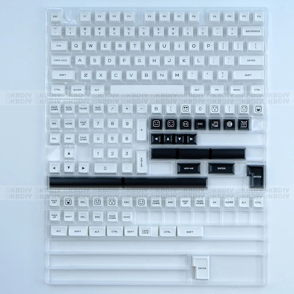 KBDiy GMK Monster Keycaps Custom PBT SA Profile 160 Key Caps ISO Mechanical Keyboard Keycap for MX Switches GMK67 G500 84/87/96