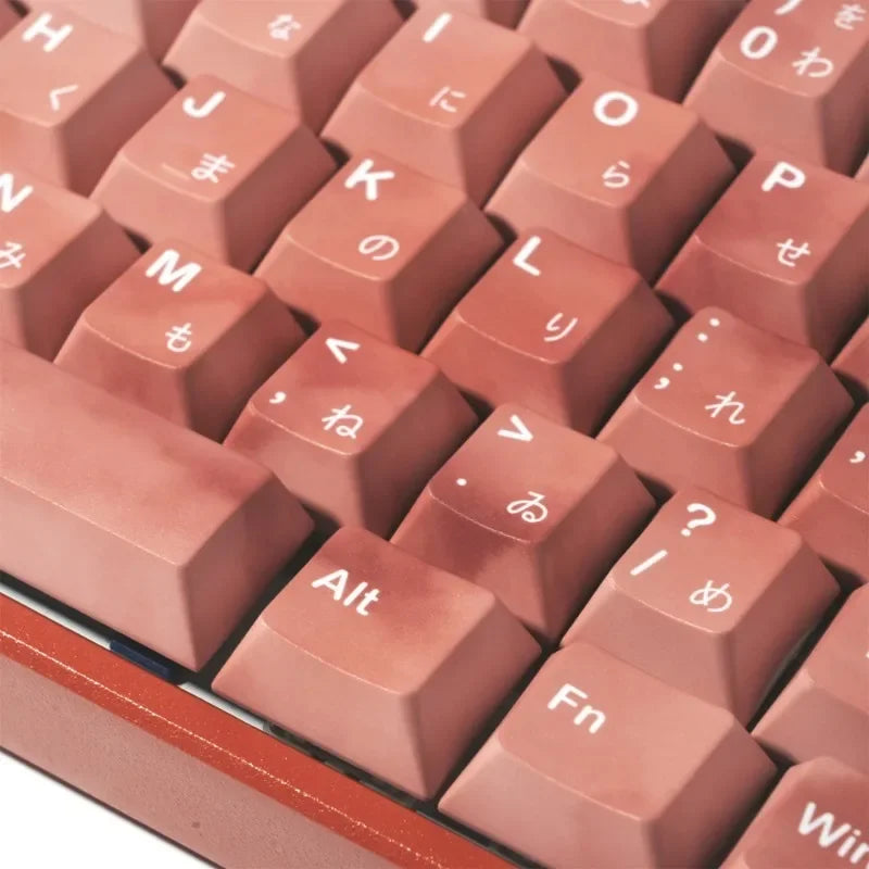 Keycaps for Keyboard with Japanese Layout Anime Keycaps PBT Dye-Sublimation Thick Keycaps Cherry Profile133 134 135Keys