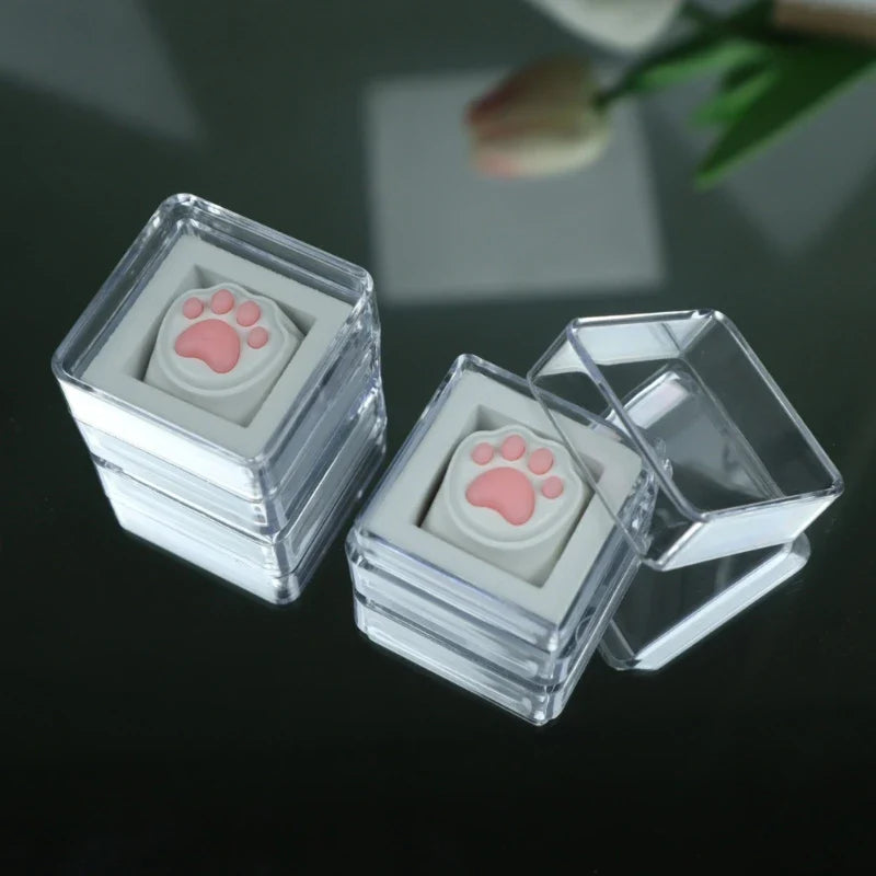 Charm 3D Animal Claw Keycap Soft Touches Keycap for MX Mechanical Keyboards