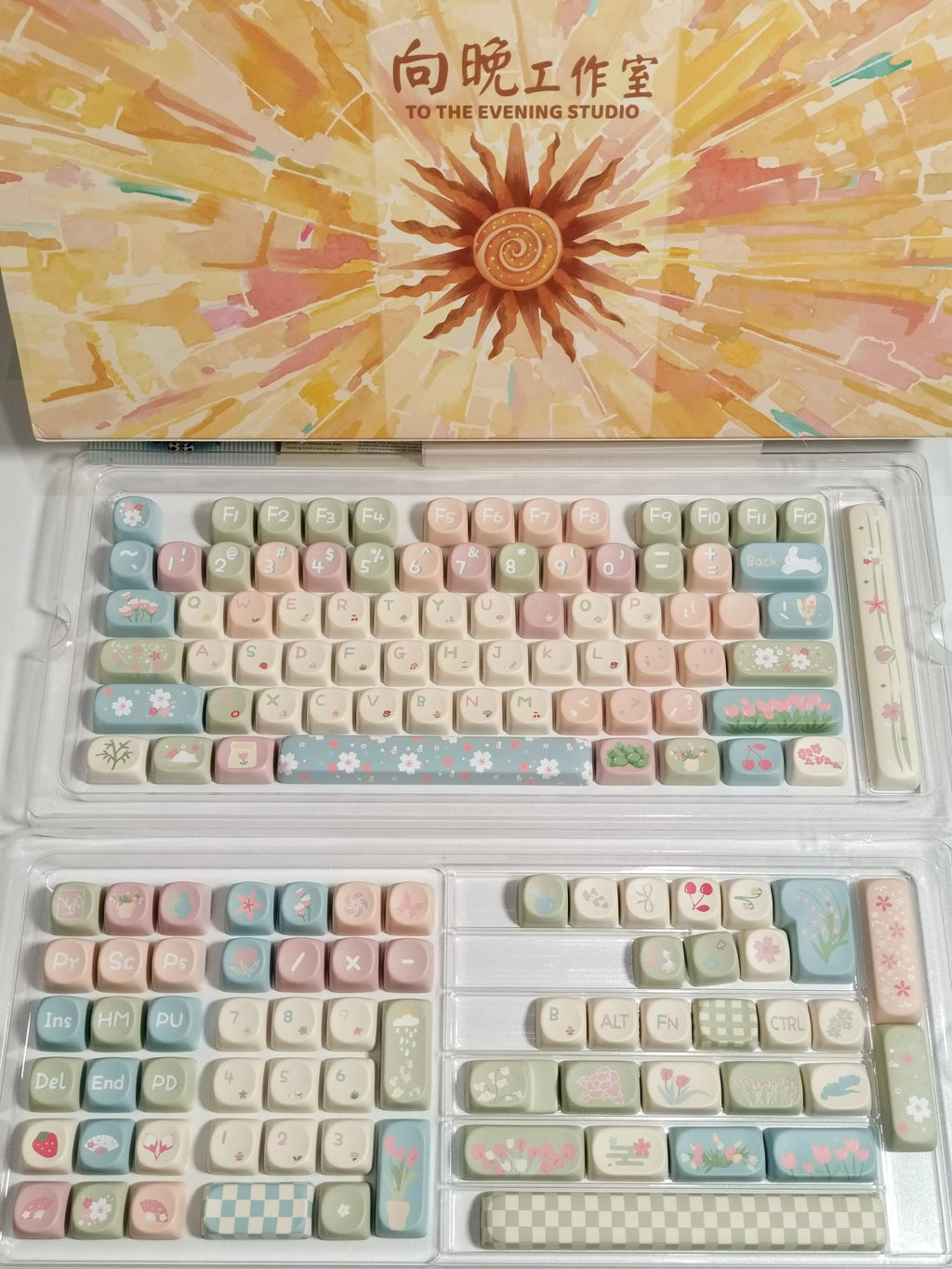 MOA Keycaps Cute Alice Keycaps Cute Keycaps 141 Keys PBT Sublimation Mechanical Keyboard Cap 2.25 U 2.75U