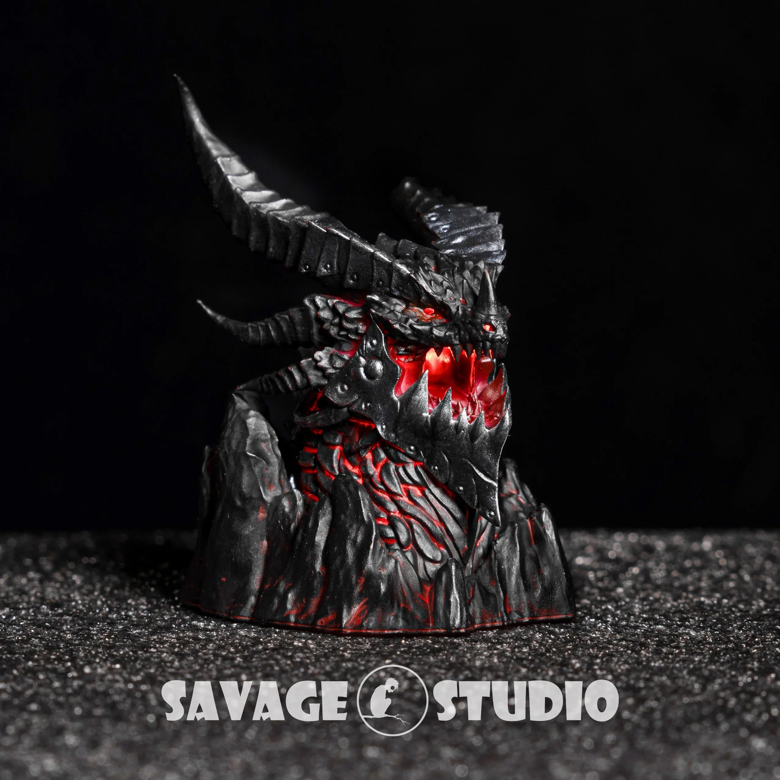 Warcraft Theme Keycap Frostmourne Keycaps Handmade Resin Backlit Key Cap MX Switch Customized Mechanical Keyboard  Accessories
