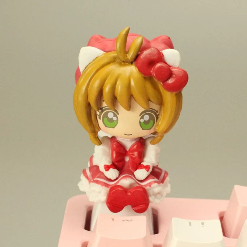 Cute Cartoon Melody Single Keycap for Cherry Mechanical Keyboard Personalized Handmade Keycap Keyboard Decoration