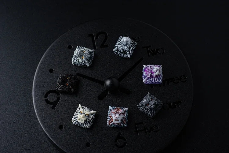 Dragon Head Keycap 3D Resin Artisan Keycaps for Mechanical Keyboard Custom Handmade Cool Gaming Keyboard Key Caps Accessories