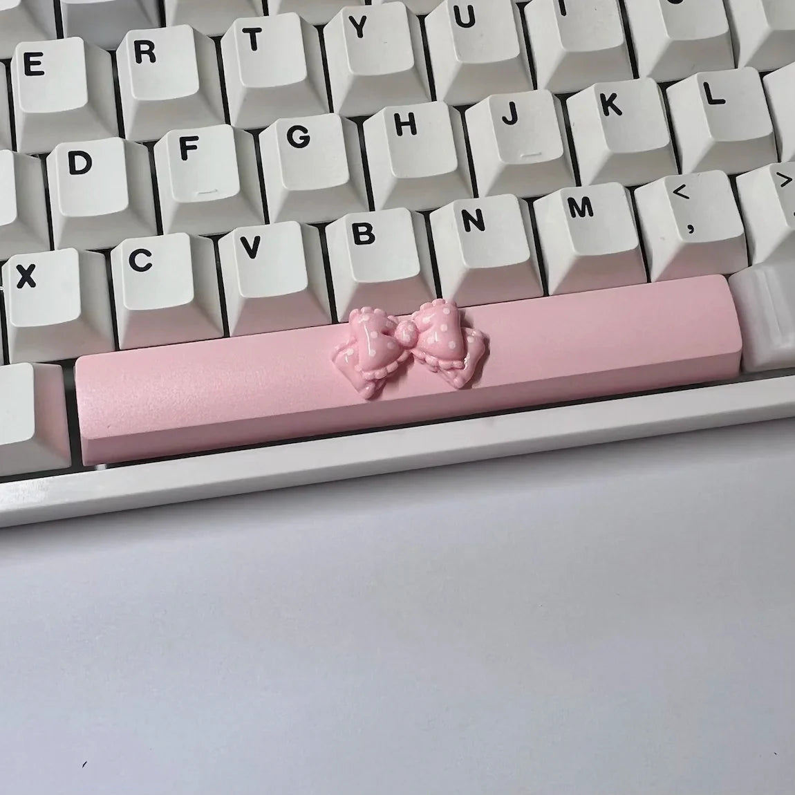 6.25u Space Keycap Cross Axis Mechanical Keyboard OEM Height Bow Rabbit Rabbit Personalized Key Caps