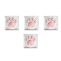 F3KE Fun Keycaps for Mechanical Keyboards Cat Claw Shape with Soft Silicone Pads and Corrosion-Resistant Keycaps Accessories