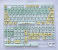 Cartoon Frog Green Keycaps Set 134/139 Keys Pbt Moa Keycap Personalized Five-Sided Sublimation Keycap For Mechanical Keyboard