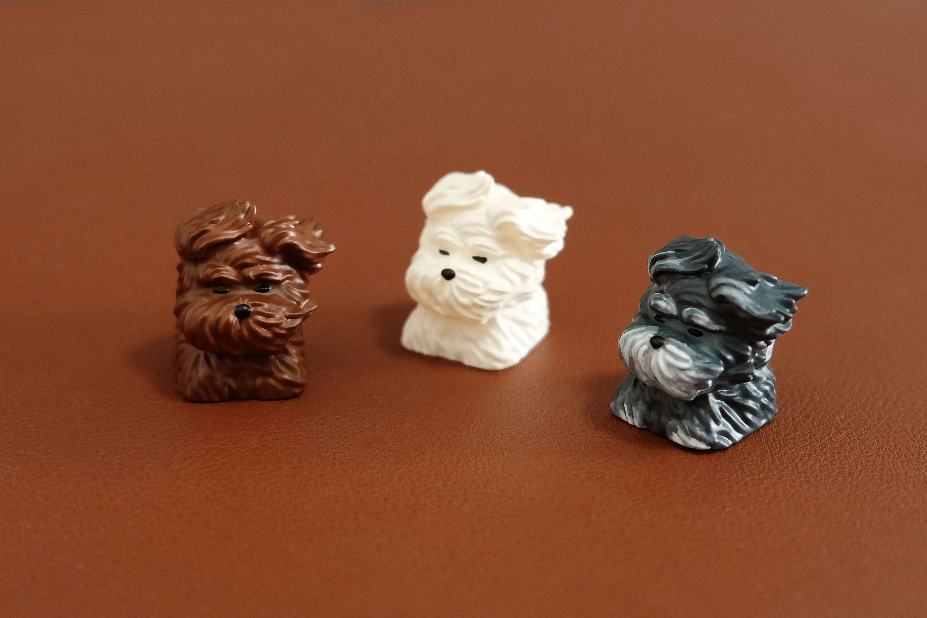 1pcs Stray Dog Personalized Theme Keycap 25mm Height Abs Class Resin Material Mechanical Keyboard Anime Cartoon Cute Game Keycap