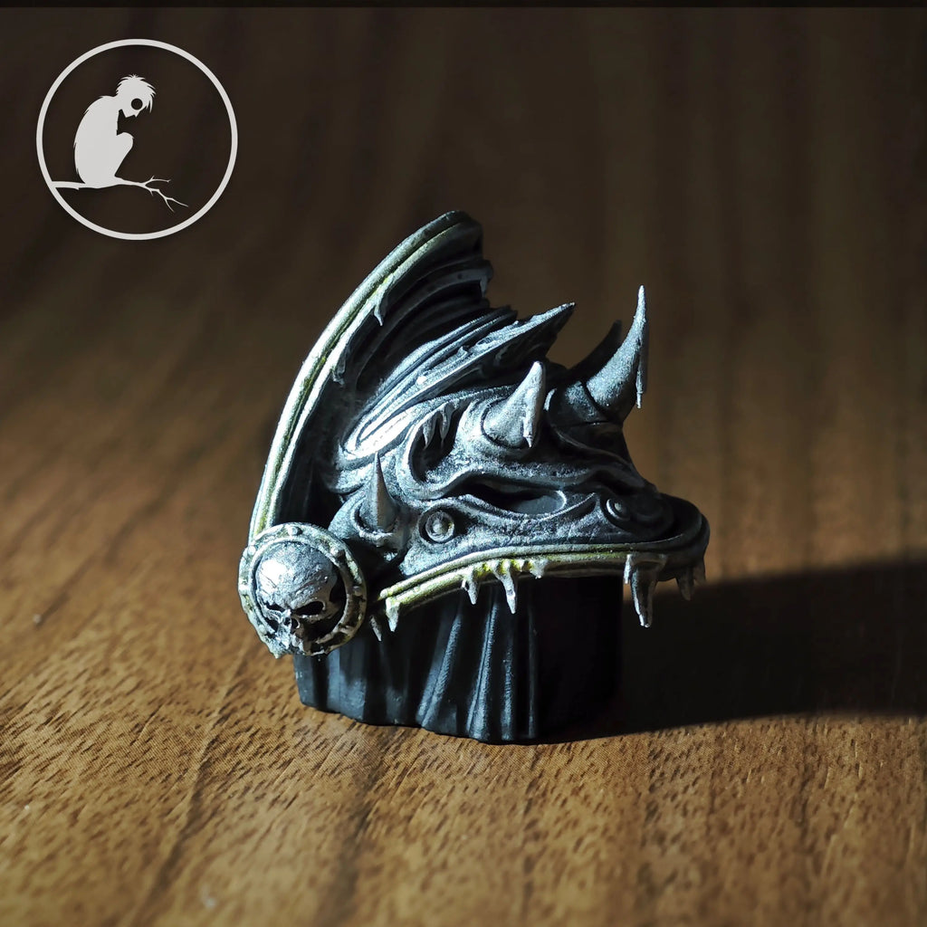 Warcraft Theme Keycap Frostmourne Keycaps Handmade Resin Backlit Key Cap MX Switch Customized Mechanical Keyboard  Accessories