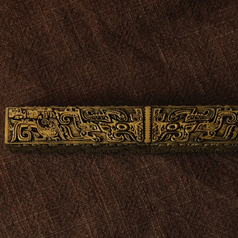 ECHOME Gluttonous Theme SpaceBar 6.25U Resin Artisan Keyboard Cap Original Chinese Culture Custom KeyCap for Mechanical Keyboard