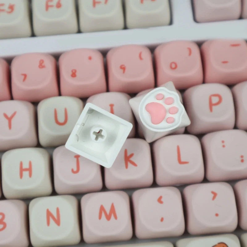 Charm 3D Animal Claw Keycap Soft Touches Keycap for MX Mechanical Keyboards